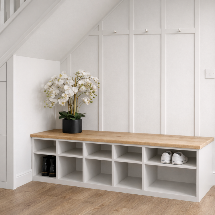 Solid Oak Shelves – Made to Measure Floating or Bracket Shelves