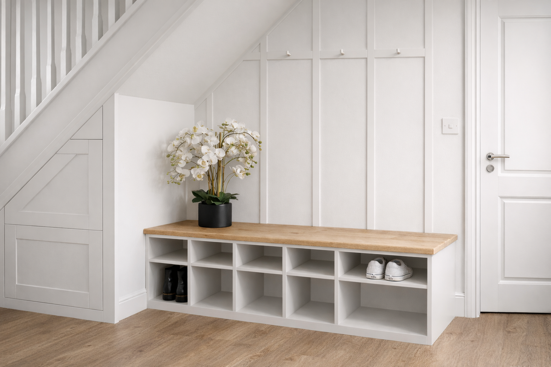 
                      
                        Solid Oak Shelves – Made to Measure Floating or Bracket Shelves
                      
                    