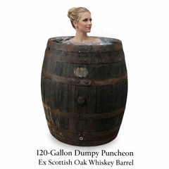 Authentic Oak Barrel Ice Baths – Real Wine & Whisky Barrels for Cold Water Plunge Therapy