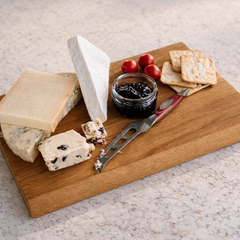 Solid Oak Chopping Board – James Martin Style Butchers Block (Custom Size, Square or Live Waney Edge)