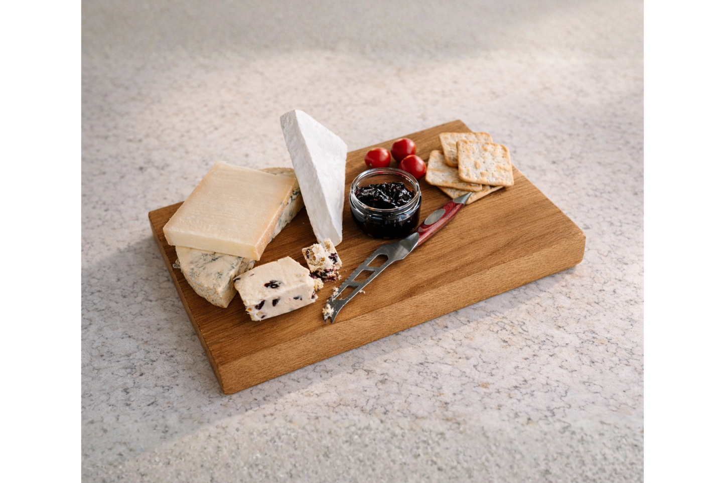 Solid Oak Chopping Board – James Martin Style Butchers Block (Custom Size, Square or Live Waney Edge)