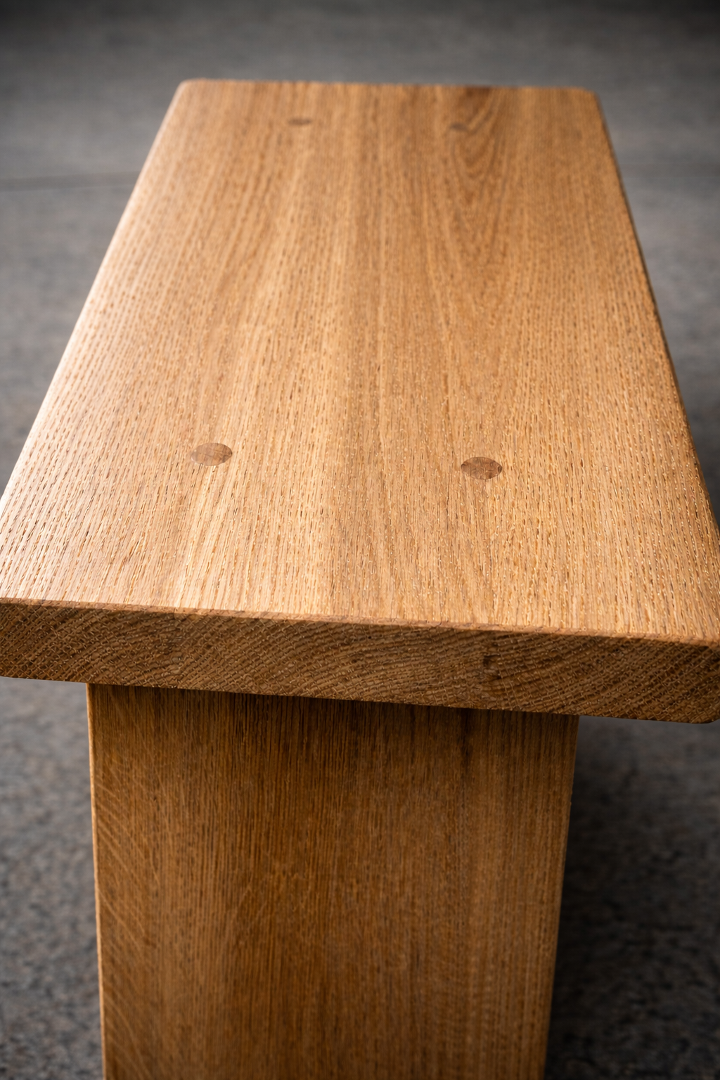 
                      
                        Solid Oak Stool / Bench – Handmade from Prime French Oak
                      
                    