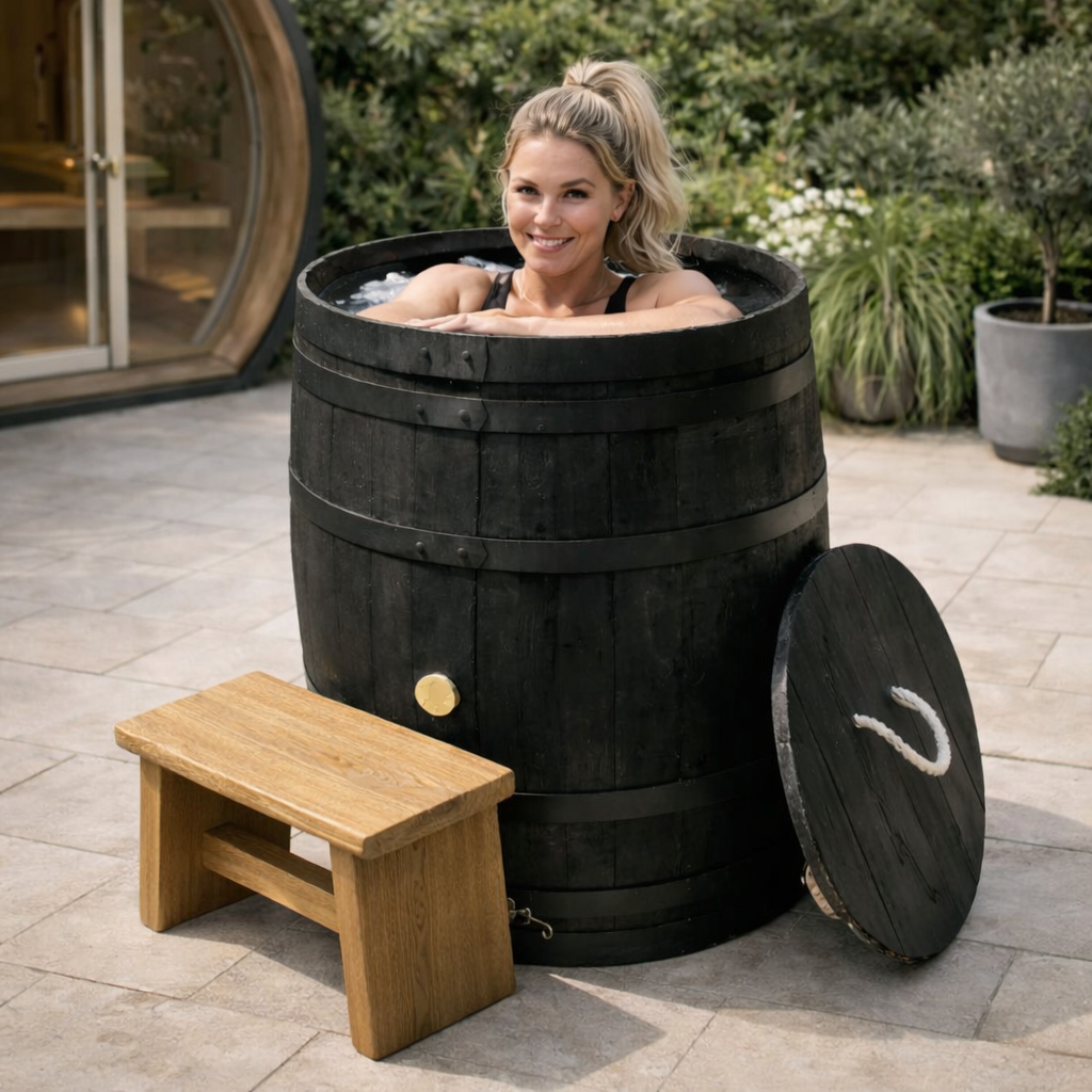 
                      
                        Authentic Oak Barrel Ice Baths – Real Wine & Whisky Barrels for Cold Water Plunge Therapy
                      
                    