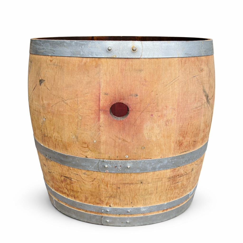 
                      
                        Genuine French Oak Wine Barrel Planters
                      
                    