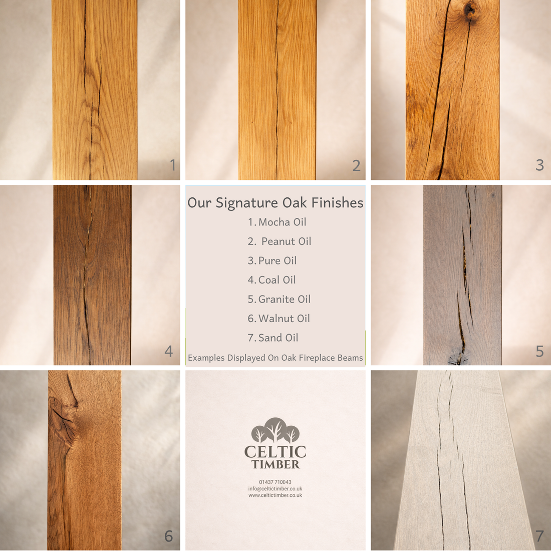 Oil Colours & Finishes Guide