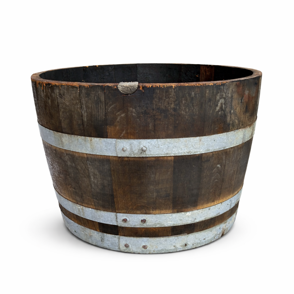 
                      
                        Genuine French Oak Wine Barrel Planters
                      
                    