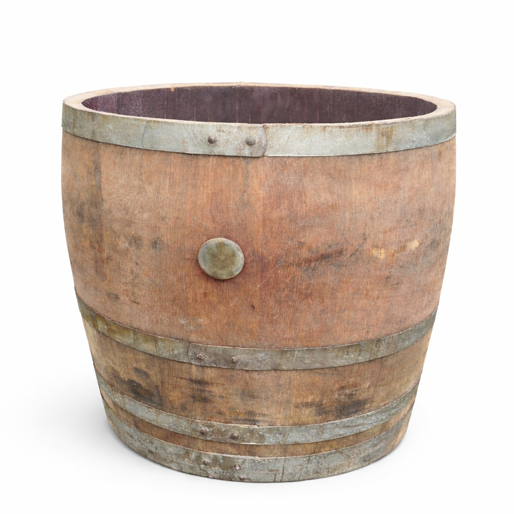 
                      
                        Genuine French Oak Wine Barrel Planters
                      
                    