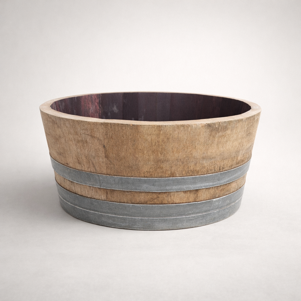 
                      
                        Genuine French Oak Wine Barrel Planters
                      
                    