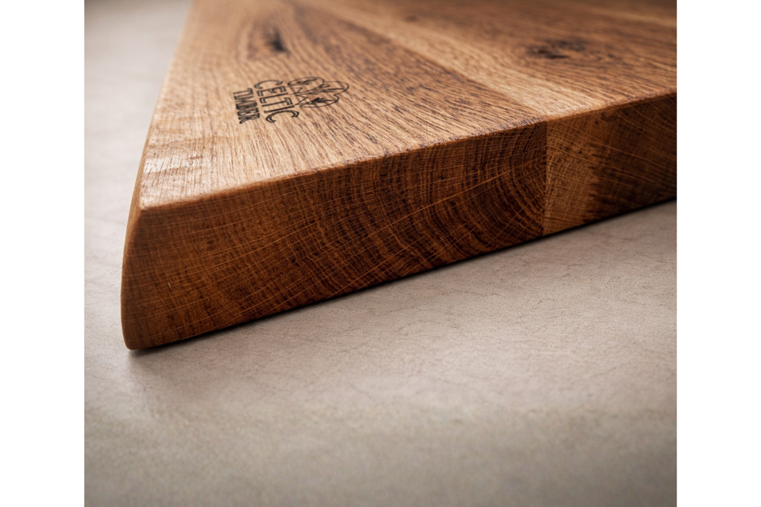 
                      
                        Solid Oak Chopping Board – James Martin Style Butchers Block (Custom Size, Square or Live Waney Edge)
                      
                    