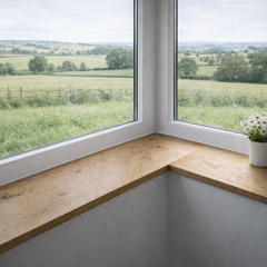 Bespoke Solid Oak Window Sills – Premium Joinery Grade Oak, Made to Measure