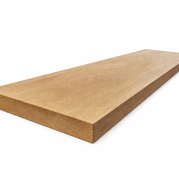 Solid Oak Shelves - Made to Measure