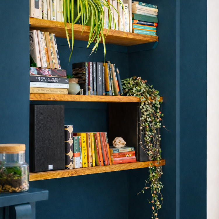 Solid Oak Shelves – Made to Measure Floating or Bracket Shelves