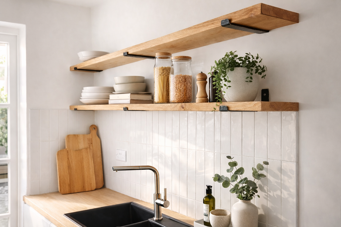 
                      
                        Solid Oak Shelves - Made to Measure
                      
                    