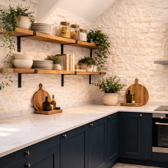 Solid Oak Shelves - Made to Measure