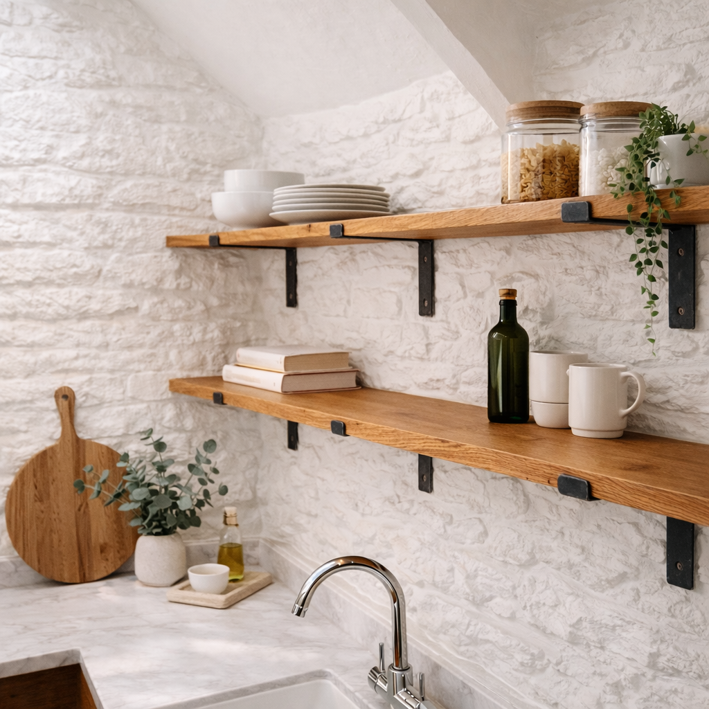 
                      
                        Solid Oak Shelves - Made to Measure
                      
                    