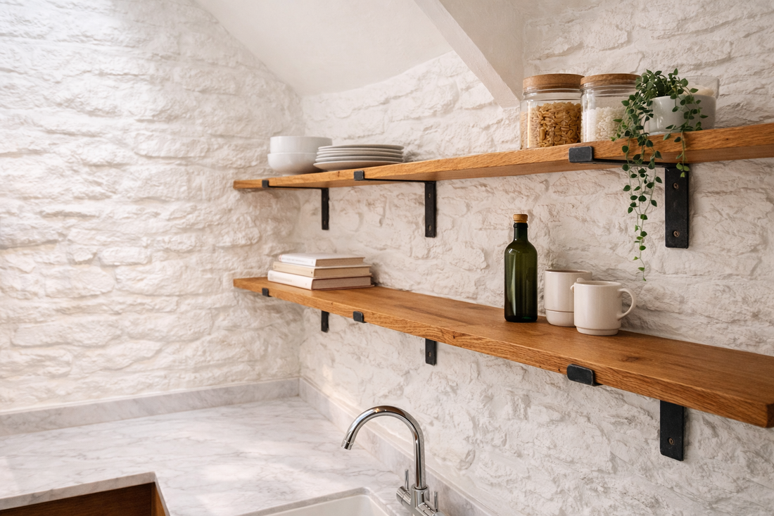 
                      
                        Solid Oak Shelves - Made to Measure
                      
                    