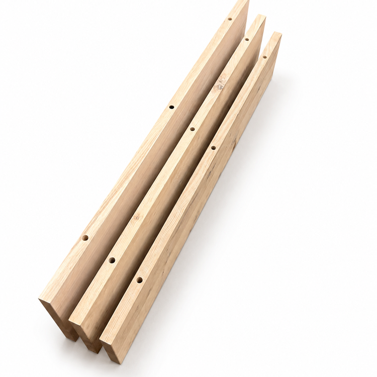 Express Solid Oak Floating Shelves – Pre-Drilled & Sanded