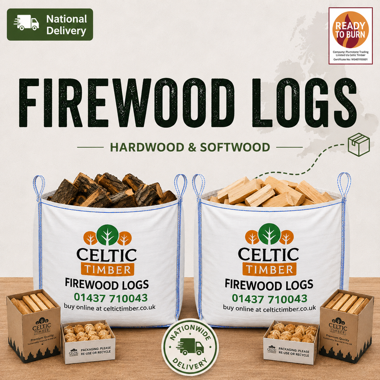 Kiln Dried Firewood Logs - Delivered Nationwide