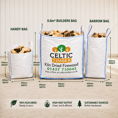 Kiln-Dried Oak Off-Cuts Firewood - Pembrokeshire Deliveries