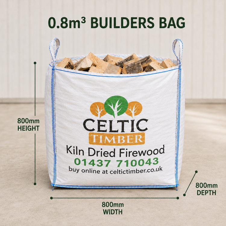 Kiln-Dried Softwood Firewood Logs - Pembrokeshire Deliveries