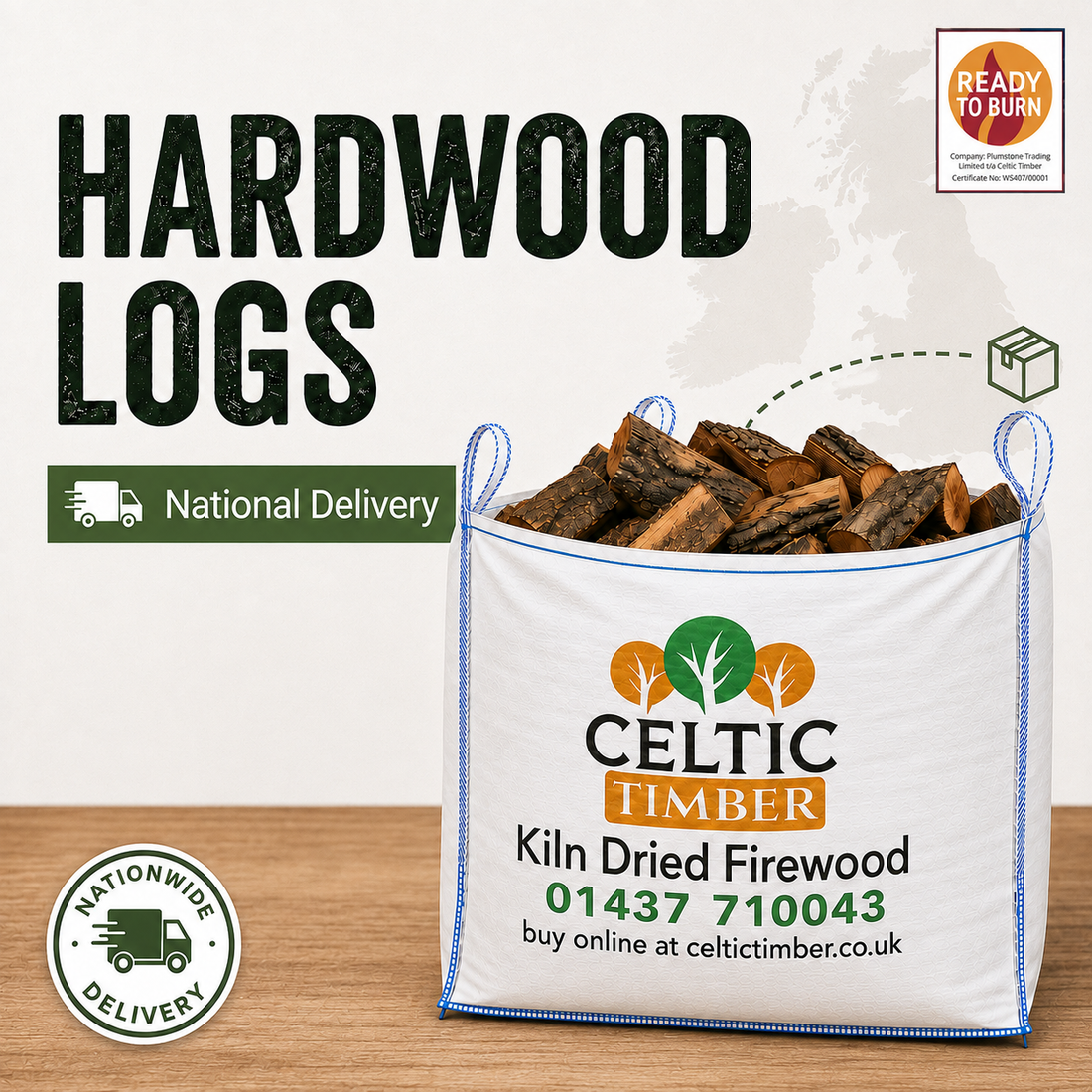 
                      
                        Kiln Dried Firewood Logs - Delivered Nationwide
                      
                    