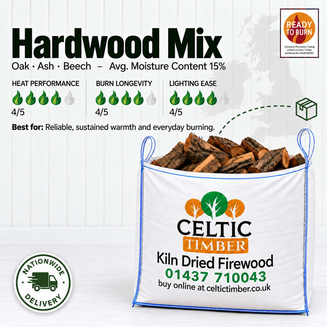 
                      
                        Kiln Dried Firewood Logs - Delivered Nationwide
                      
                    