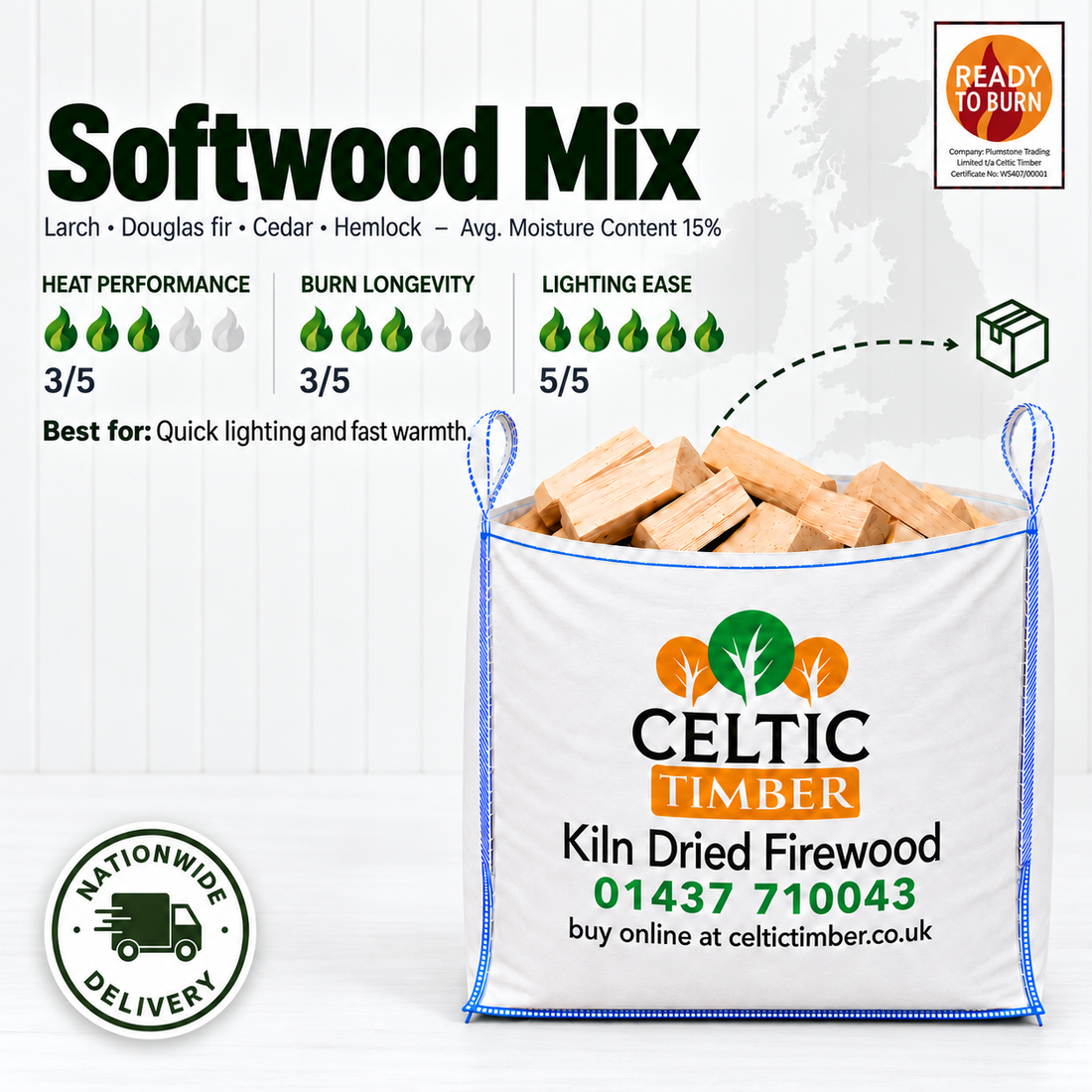 
                      
                        Kiln Dried Firewood Logs - Delivered Nationwide
                      
                    