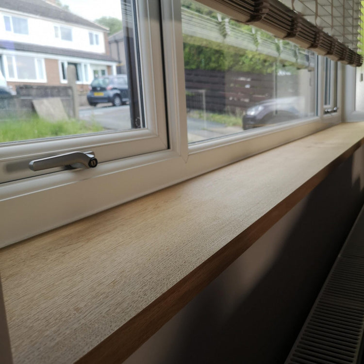 Kiln Dried Oak Boards - Custom Sizes Cut to Order - Window Sills, Furniture, Doors etc (Under 500mm wide)