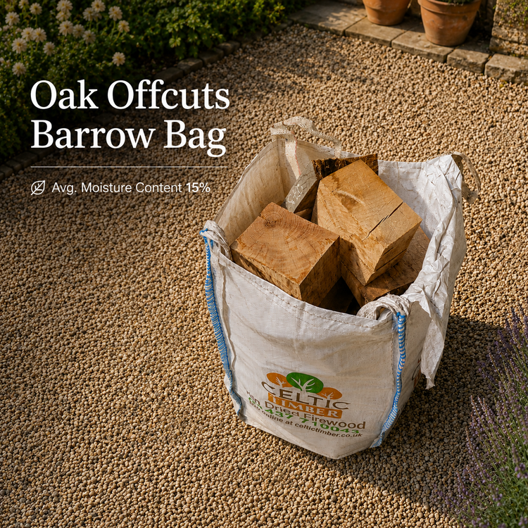 Kiln-Dried Oak Off-Cuts Firewood - Pembrokeshire Deliveries