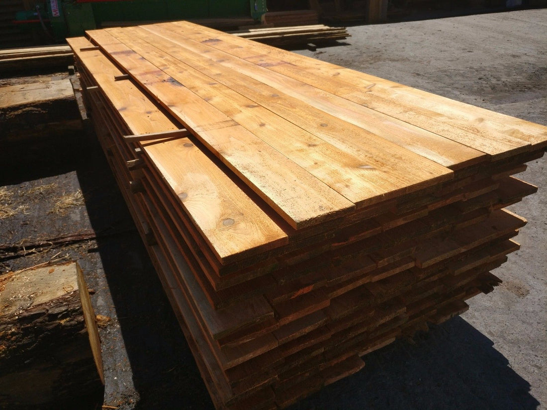 
                      
                        British Western Red Cedar Cladding/Fencing Boards (2", 4″, 6″) – Sawn Only
                      
                    