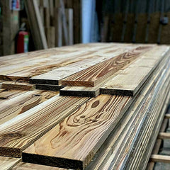 British Cedar Cladding/Fencing Boards (2", 4″, 6″) – Planed All Round (PAR)