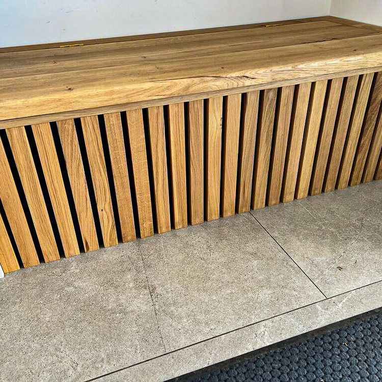 Internal Oak Cladding Panel Strips m² - (Kiln Dried)