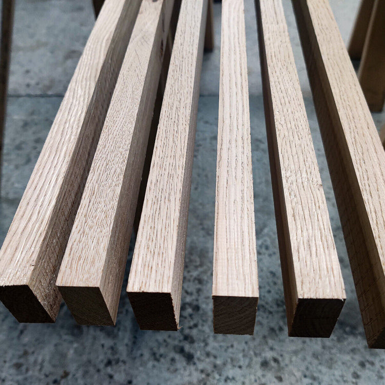 Internal Oak Cladding Panel Strips m² - (Kiln Dried)