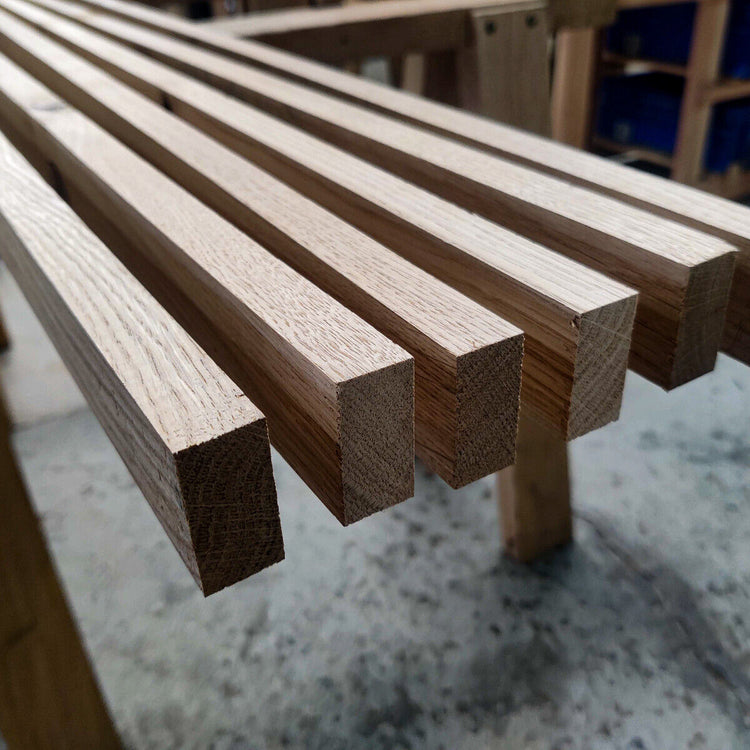 Internal Oak Cladding Panel Strips m² - (Kiln Dried)