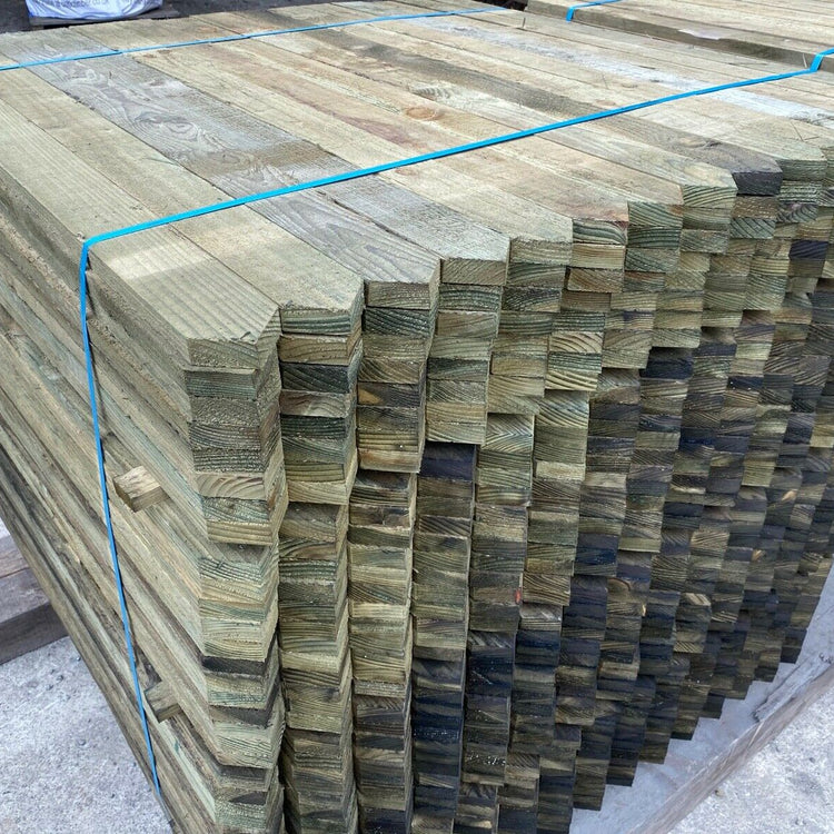 Treated Softwood Picket Garden Fencing Pales