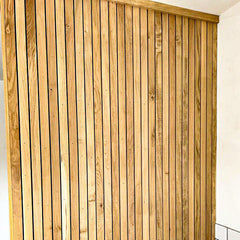 Internal Oak Cladding Panel Strips m² - (Kiln Dried)