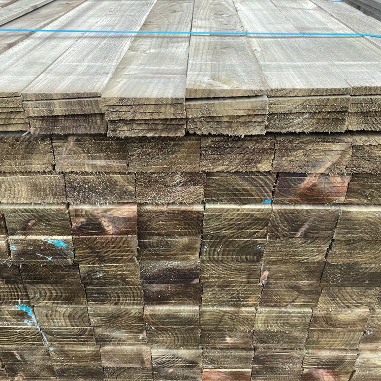 Treated Feather Edge Fencing/Cladding Boards