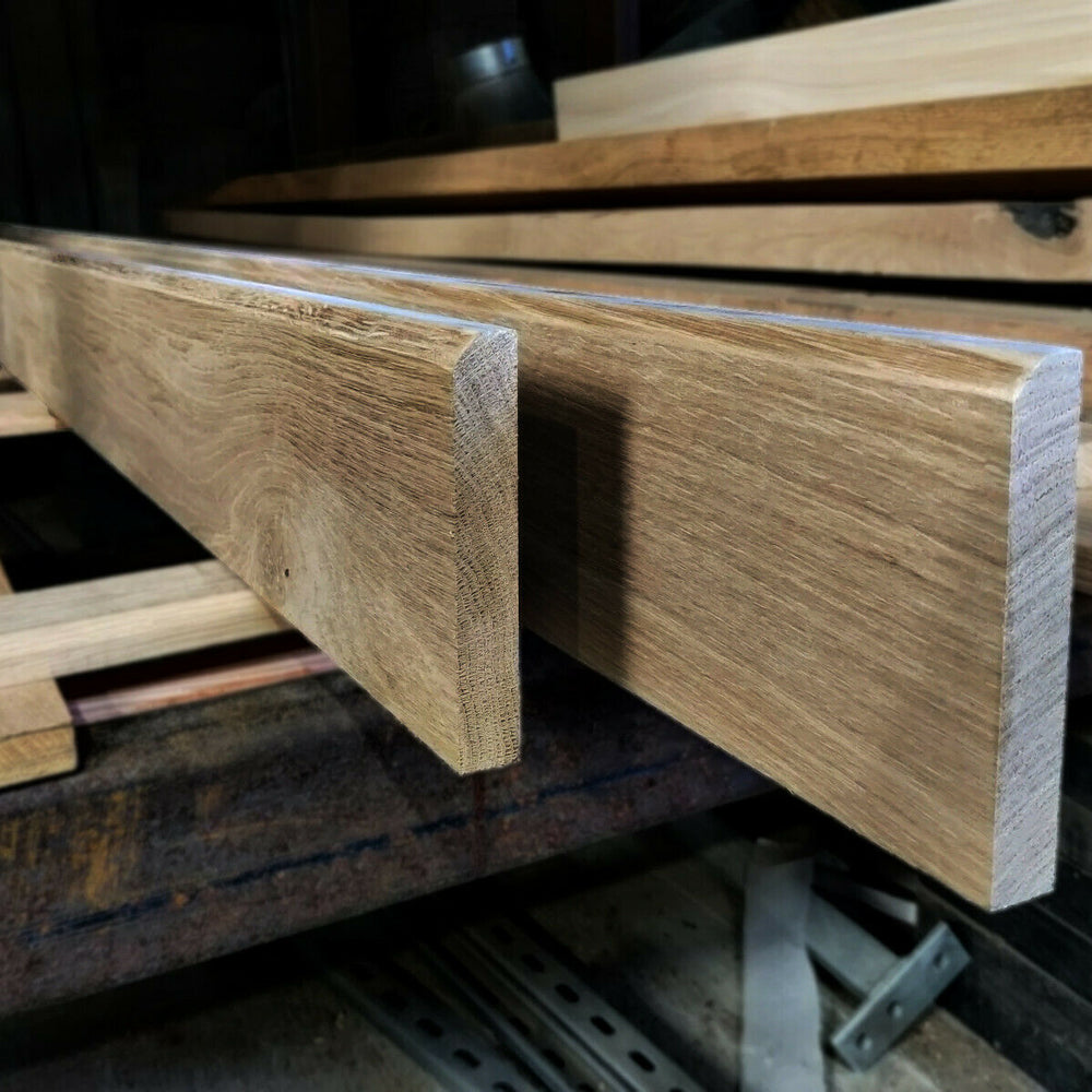 
                      
                        Oak Skirting Boards (Chamfered, Bull-Nosed or Square)
                      
                    